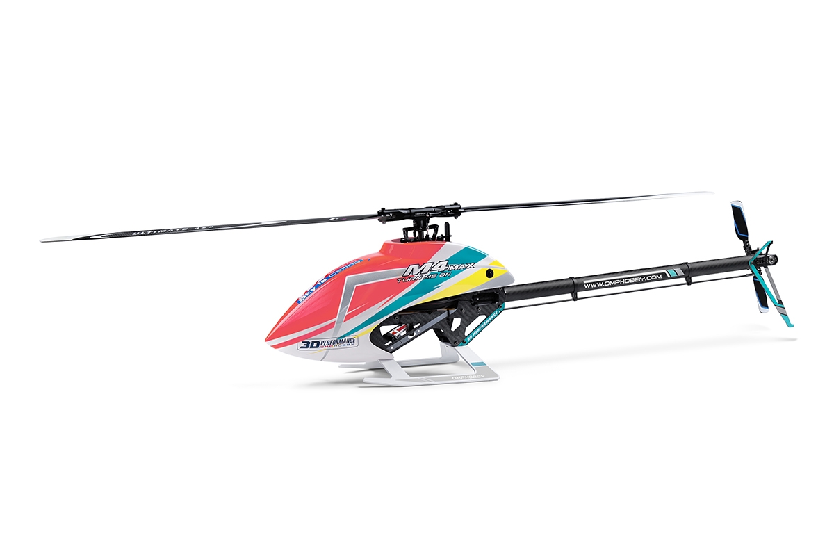 M4 MAX (combo kit) stavebnice s motorem, servy, ESC - růžová