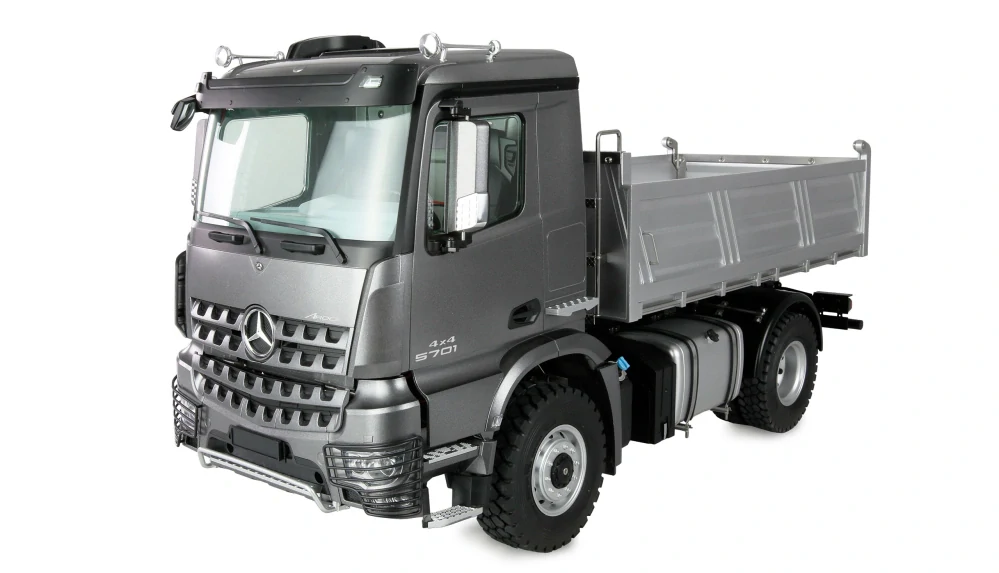 Mercedes-Benz Arocs sklápěč 4x4 1:14 RTR antracit