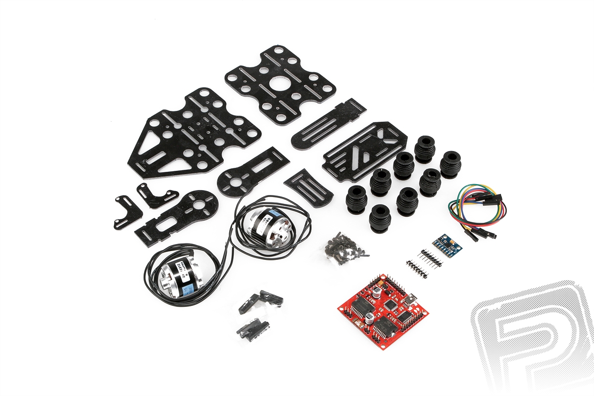 DIF0020  Sada laminátového závěsu kamery GoPro s motory a elektronikou     