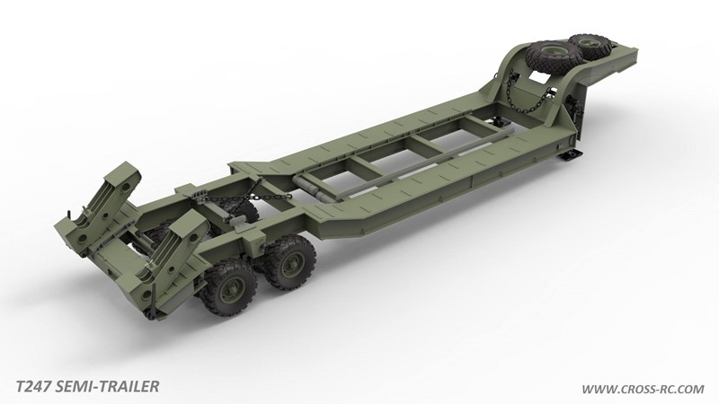 CROSS-RC návěs/ nízký podvalník T247 pro BC8