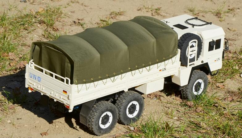 Plachta s oblouky na MC6 CROSS -RC