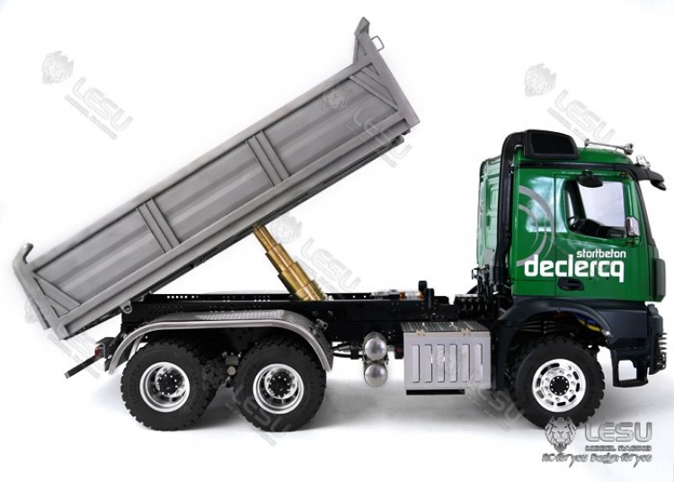 Podvozek Lesu 6x6 s hydraulickou výklopnou korbou