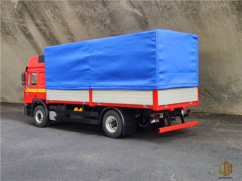 Konstrukce plachty pro F-2000 a valník, modrá