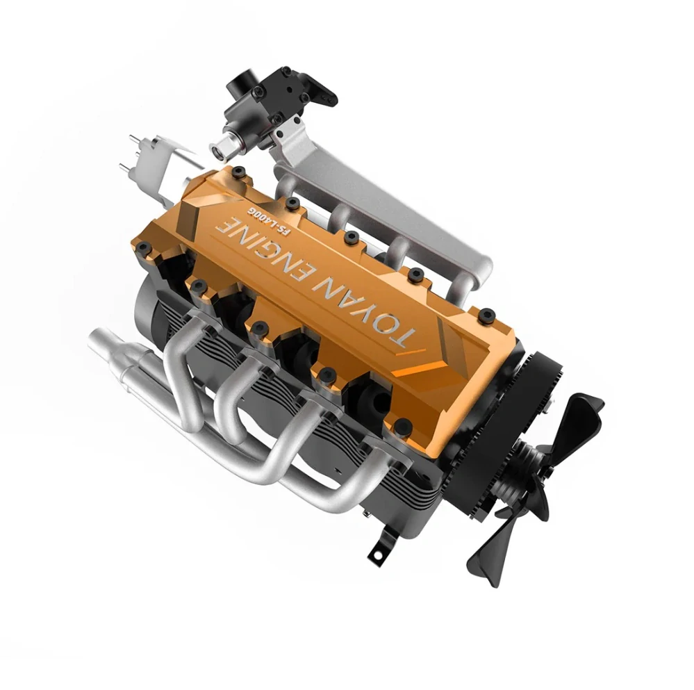 Řadový TOYAN FS-L400BGC čtyřválcový čtyřtaktní vodou chlazený nitro motor