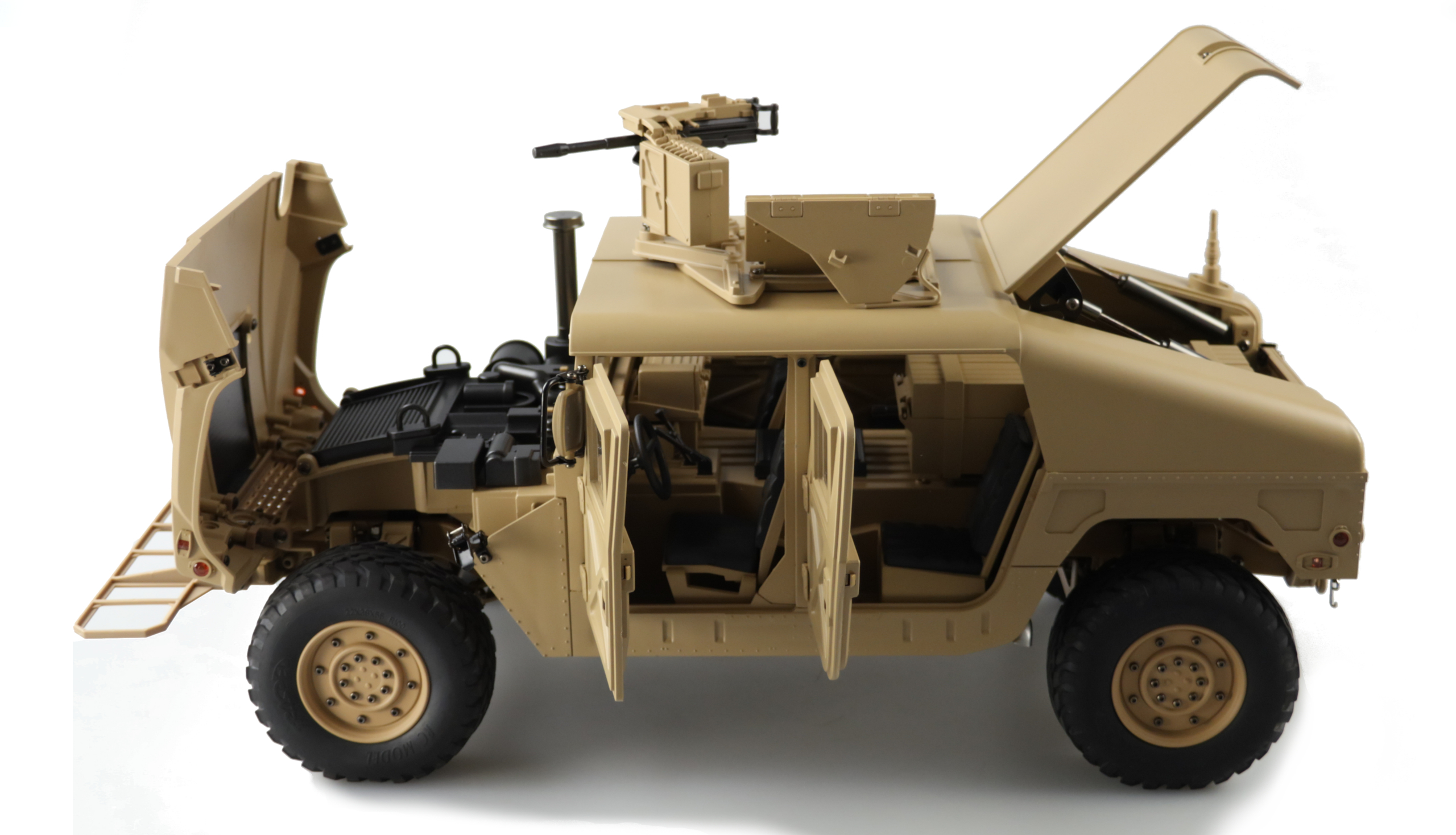 HUMMER H1 4x4, 1:10, 2.4 GHz, PROFIMODEL, RTR piskový