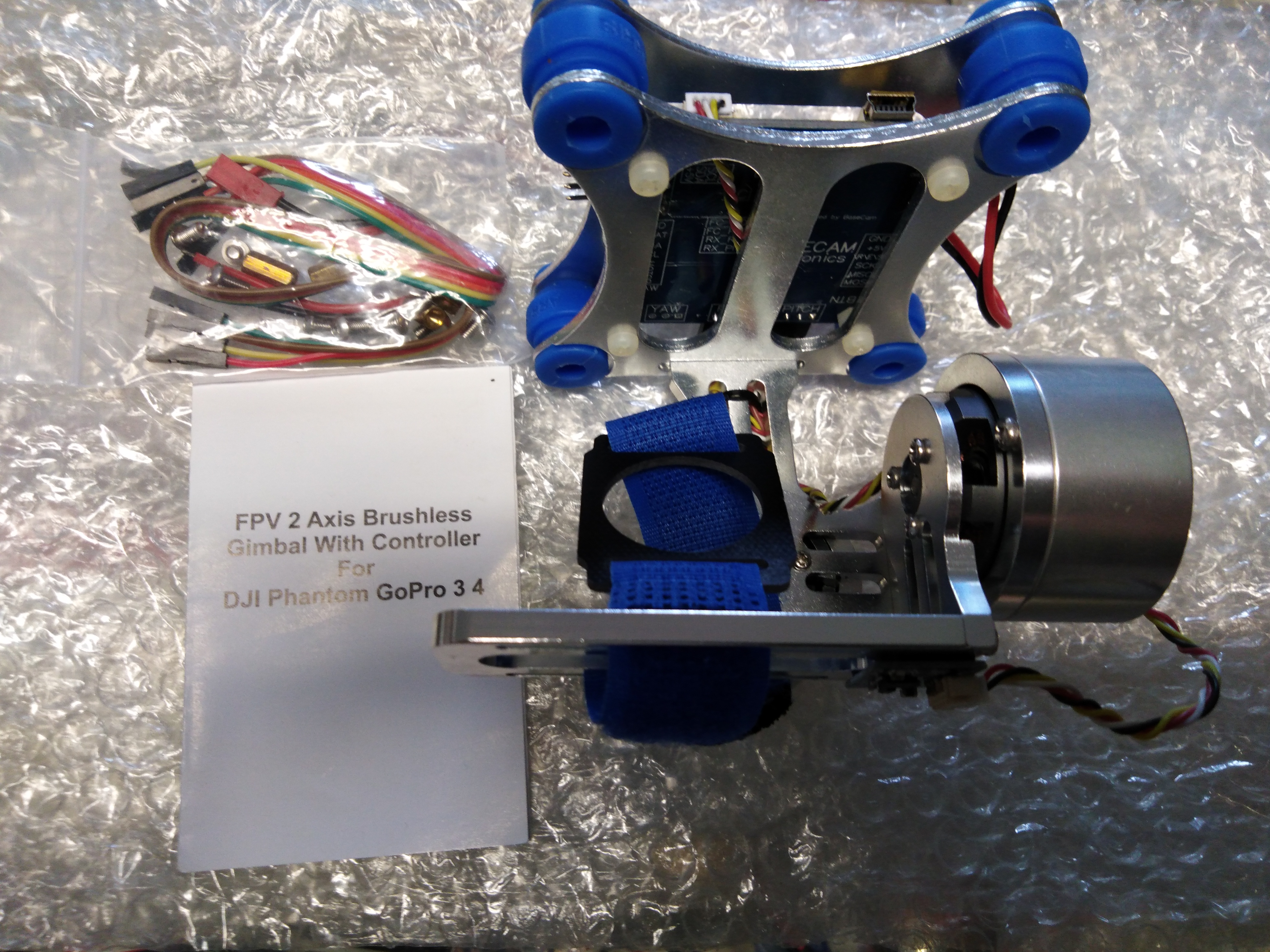 2 osy gimbal kov gopro