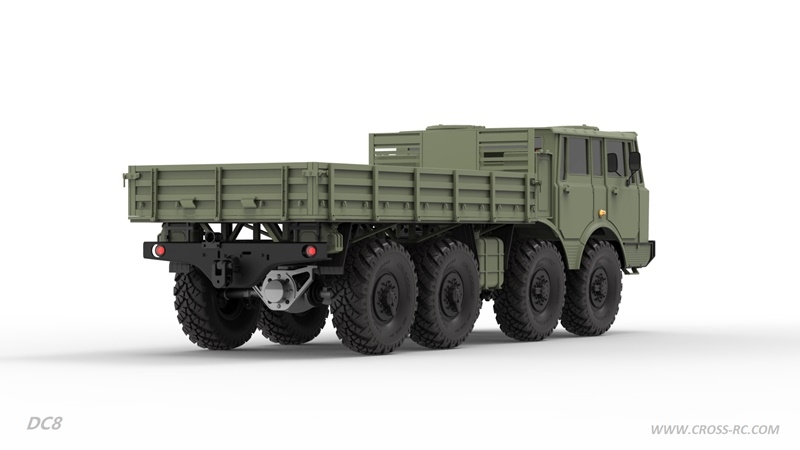 CROSS RC Truck Kit DC8 8x8