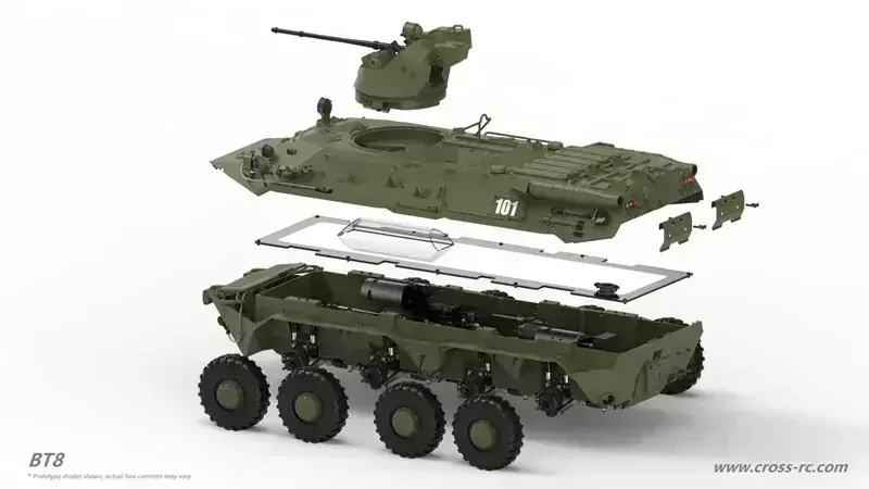 CROSS-RC kolový transporter Kit BT8 8x8