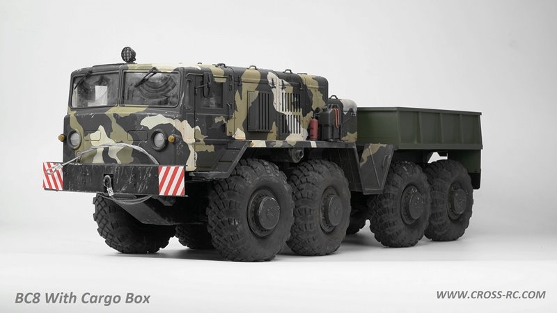 Kompletní stavebnice valníkové nástavby pro BC8 Mammoth