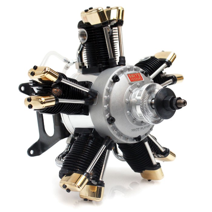 SAITO FA-325R5D - 5-válec radiální