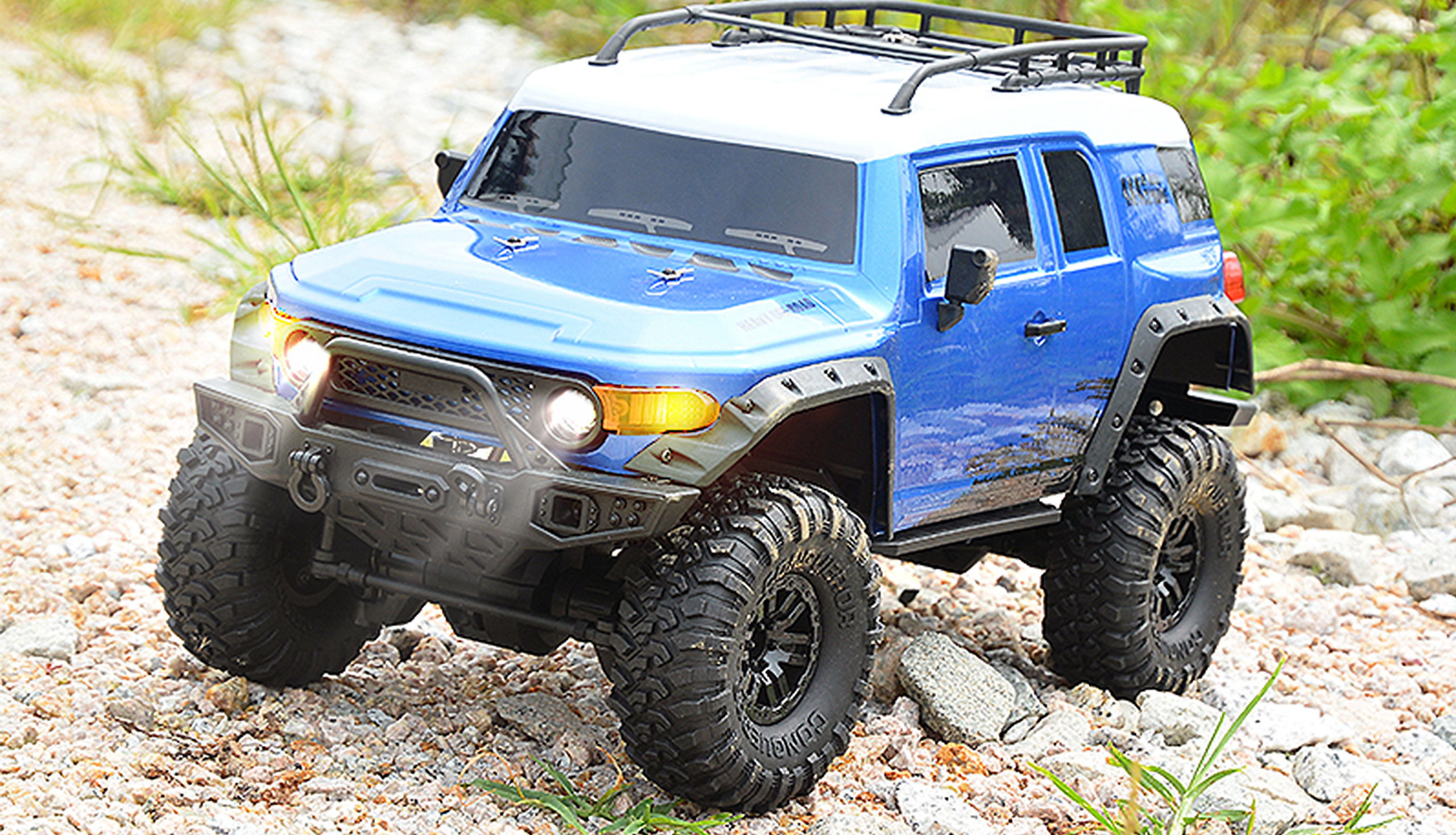 DIRT CLIMBING SUV CV CRAWLER 4WD 1:10 RTR MODRÁ