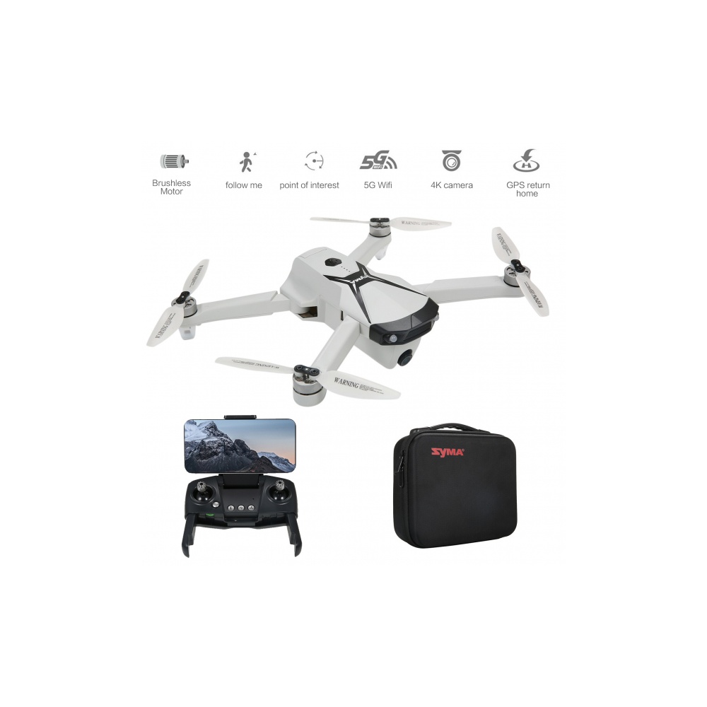 Syma dron Z6 PRO s GPS Brushless, 5Gwifi, 24 minut letu