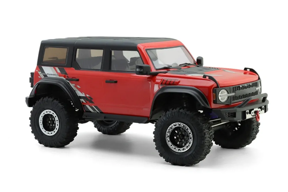 PRO RUNNER 1/10 sada 2,4GHz, Červená