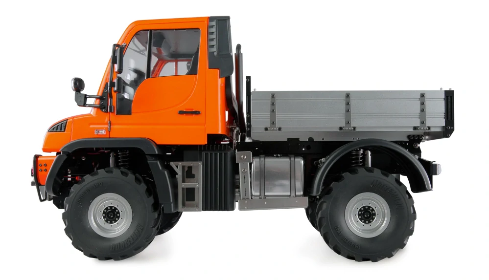Mercedes-Benz Unimog 4WD 1:10 ARTR oranžový