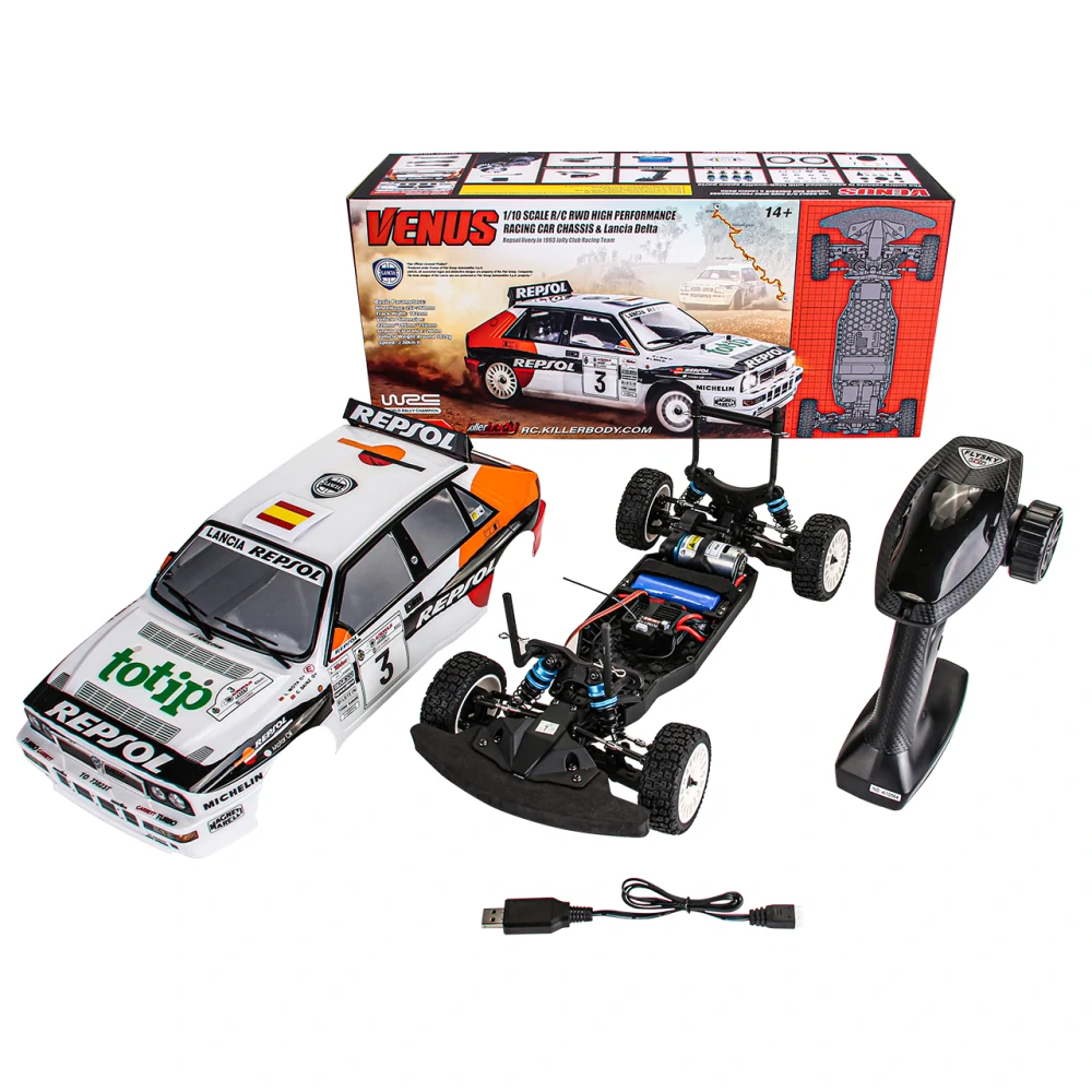 Killerbody VENUS Lancia Delta Rally 2WD RTR 190mm