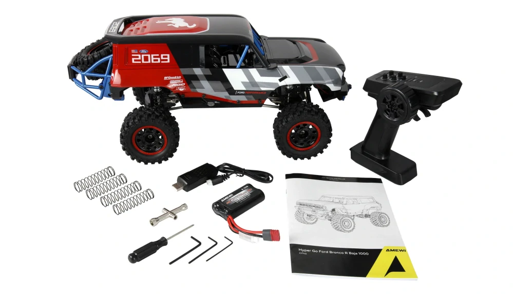 MJX Hyper GO H12P 1/12 Ford Bronco R Crawler RTR