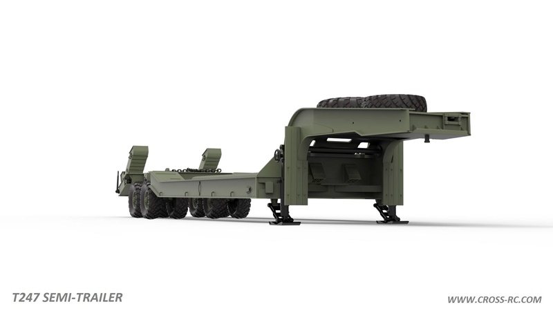 CROSS-RC návěs/ nízký podvalník T247 pro BC8