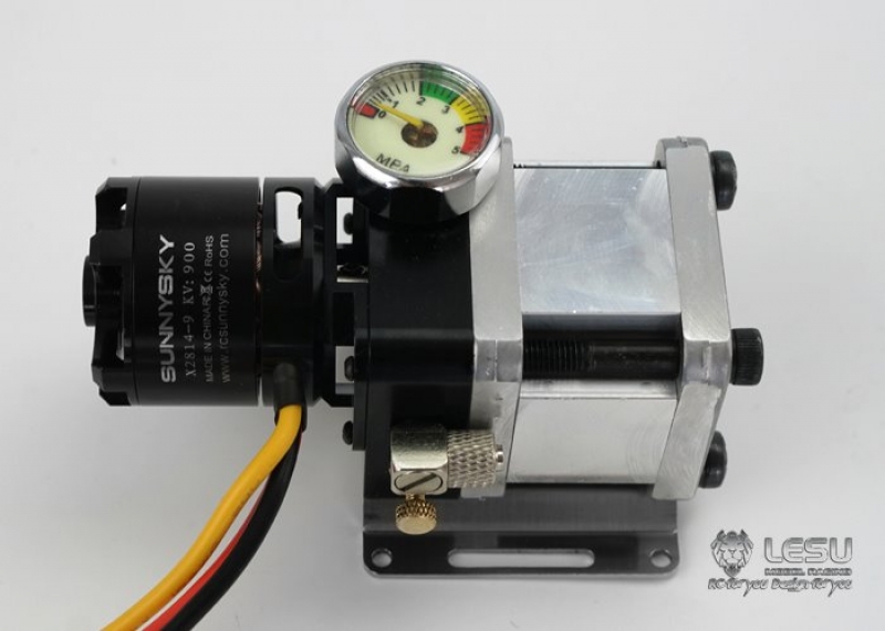 Vysoce výkonné hydraulické čerpadlo s motorem, regulátorem a manometrem LESU