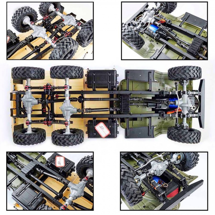 KingKong RC Truck Kit CA30, ZIS / ZIL-151 6x6, 1:12