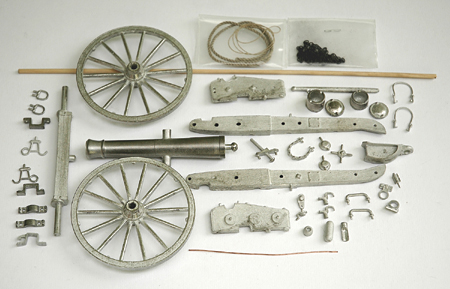 Historický  CANNON 6-LBR 1:16 SADA MODELU