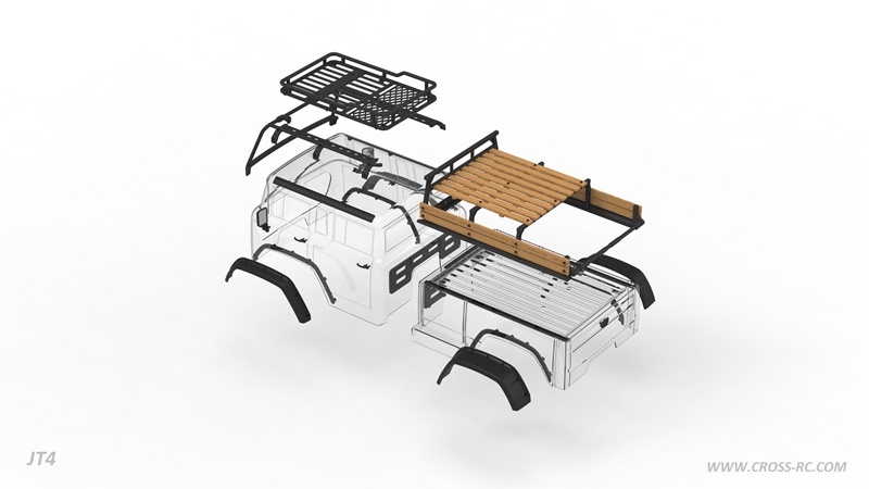 CROSS-RC Crawler verze EMO JT4 KIT