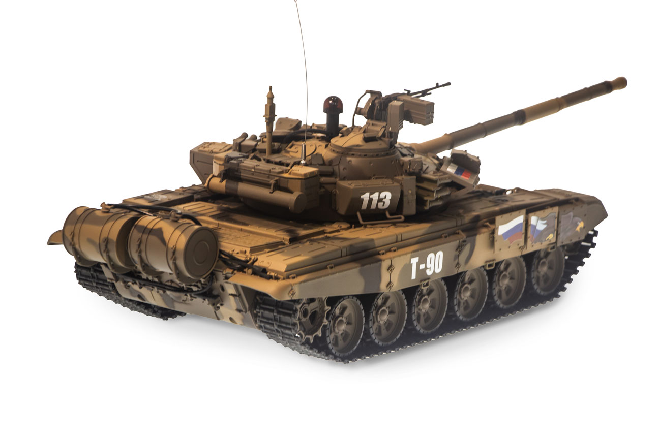 Upgrade verze V7 ruský tank T-90 1:16