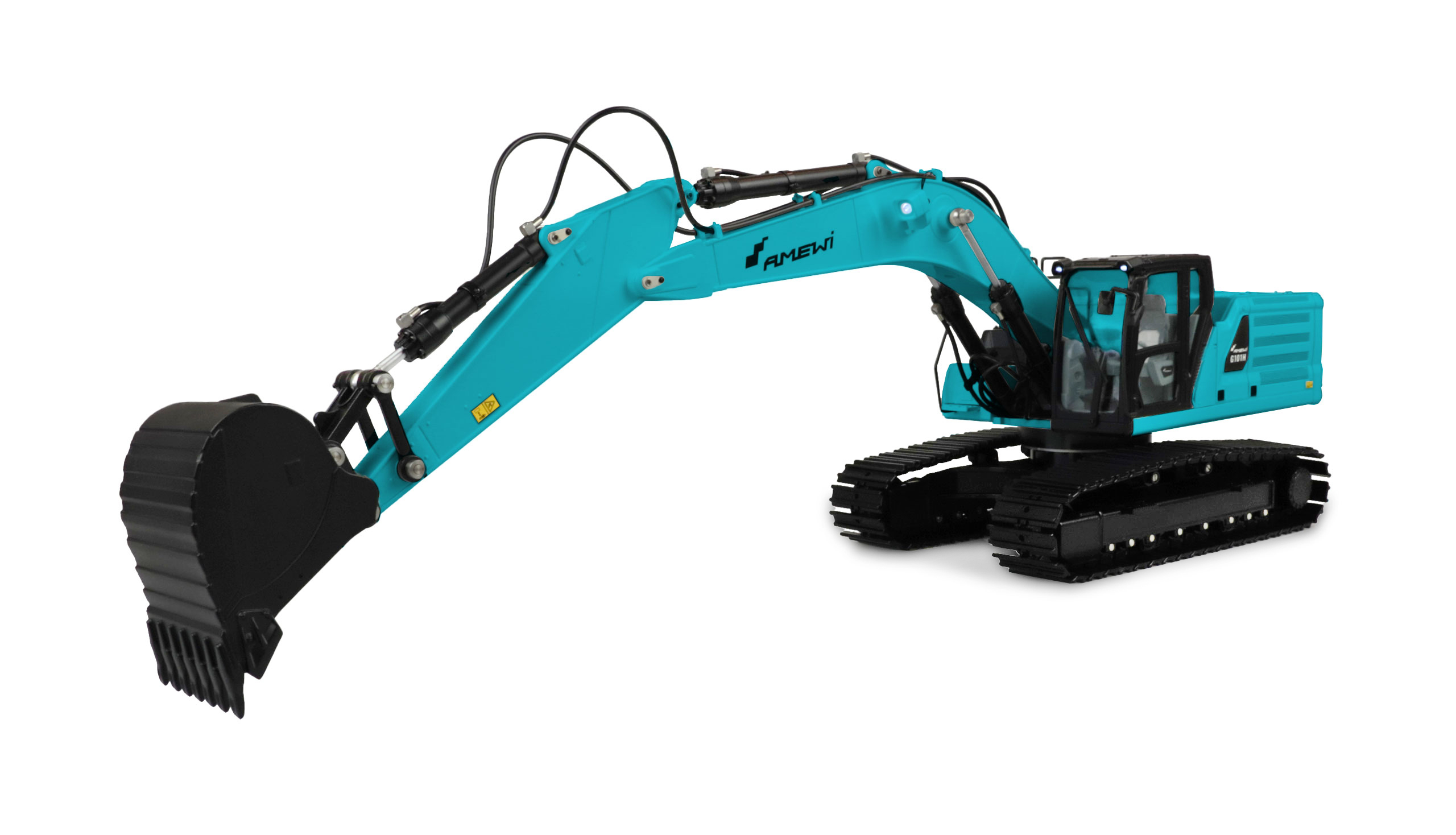 CELOKOVOVÉ HYDRAULICKÉ RYPADLO G101H 1:16 RTR, modré