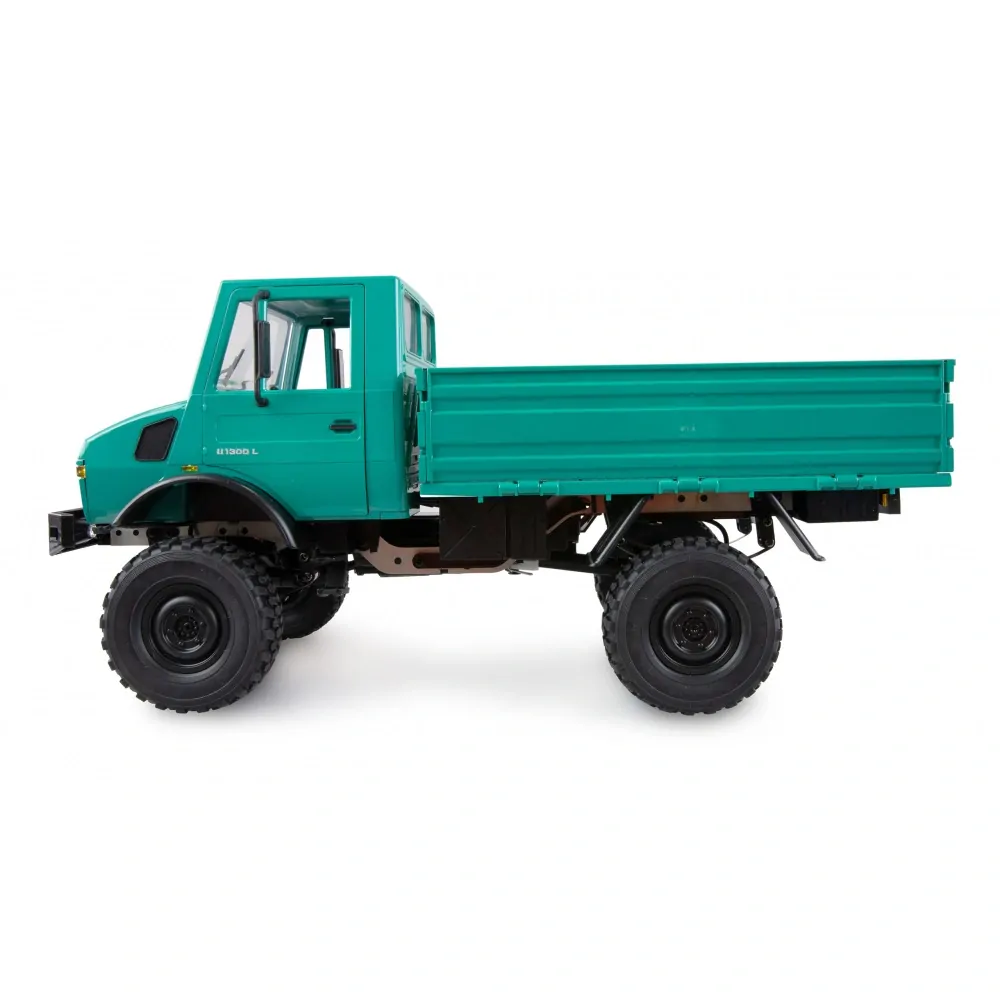 RC auto MB Unimog Advanced 1:12 petrolejový