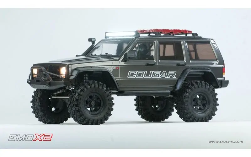 CROSS-​RC Crawler EMO X 2, 4x4, 1:8, RTR, šedá