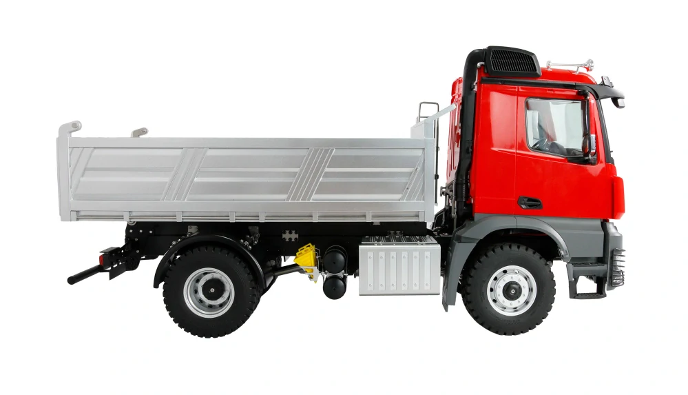 Mercedes-Benz Arocs sklápěč 4x4 1:14 RTR červený