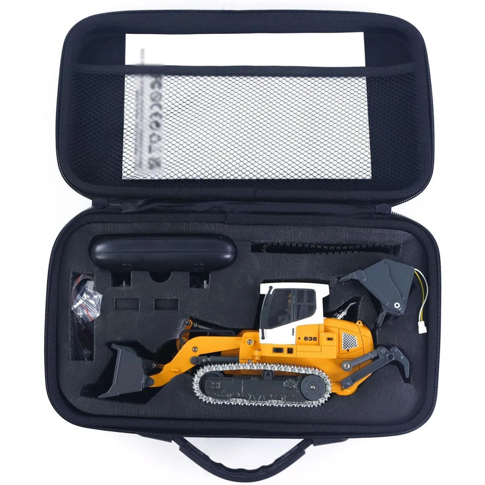 RC pásový nakladač LR636 s funkční lžící 2,4 GHz 1:50