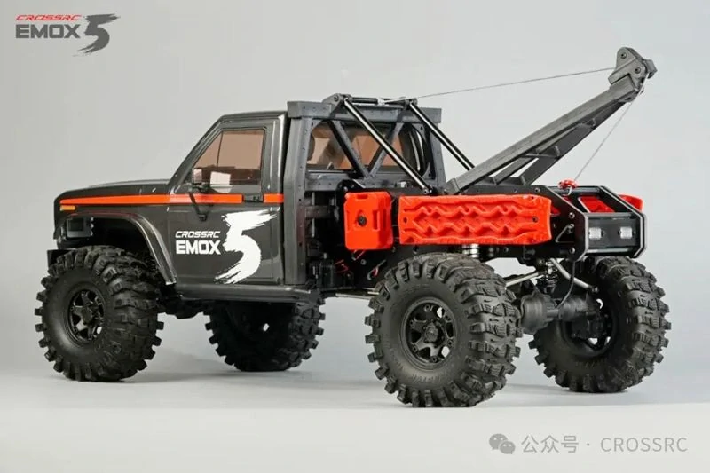 CROSS-​RC Crawler EMO X5 2025, 4x4, 1:8, ARTR, tmavě šedá