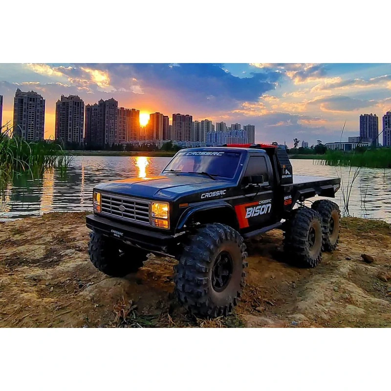 CROSS-RC Crawler EMO XL 2025, 6x6, 1:8, RTR, střídavý pohon,šedá