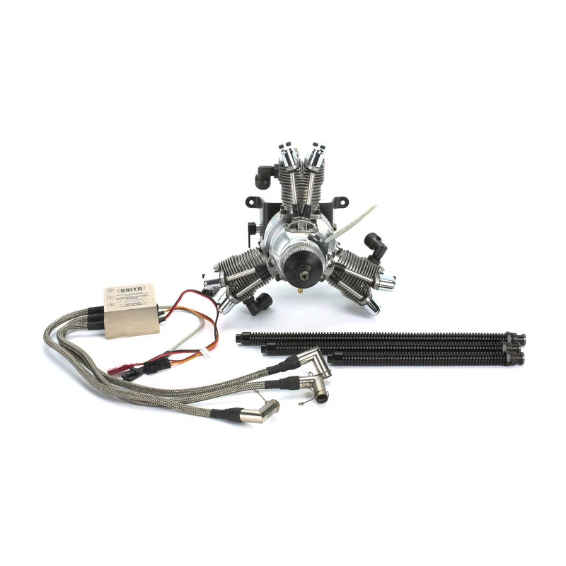 Saito FG-33 R3 benzínový 3valcový 4 taktní motor
