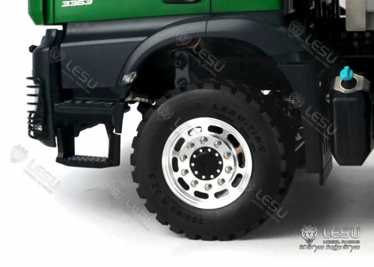 Podvozek Lesu 6x6 s hydraulickou výklopnou korbou