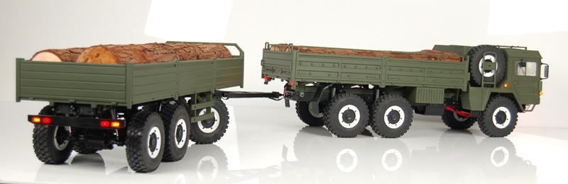 Přívěs CROSS-RC se 3 nápravami, T004