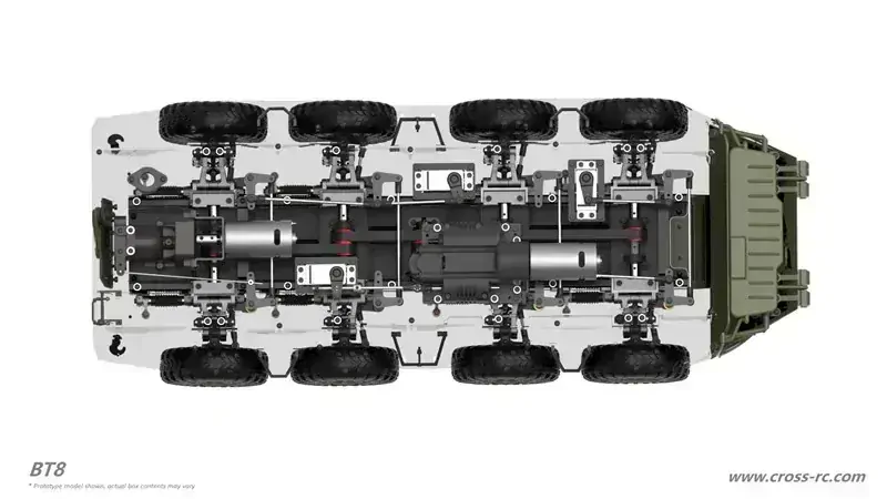 CROSS-RC kolový transporter Kit BT8 8x8