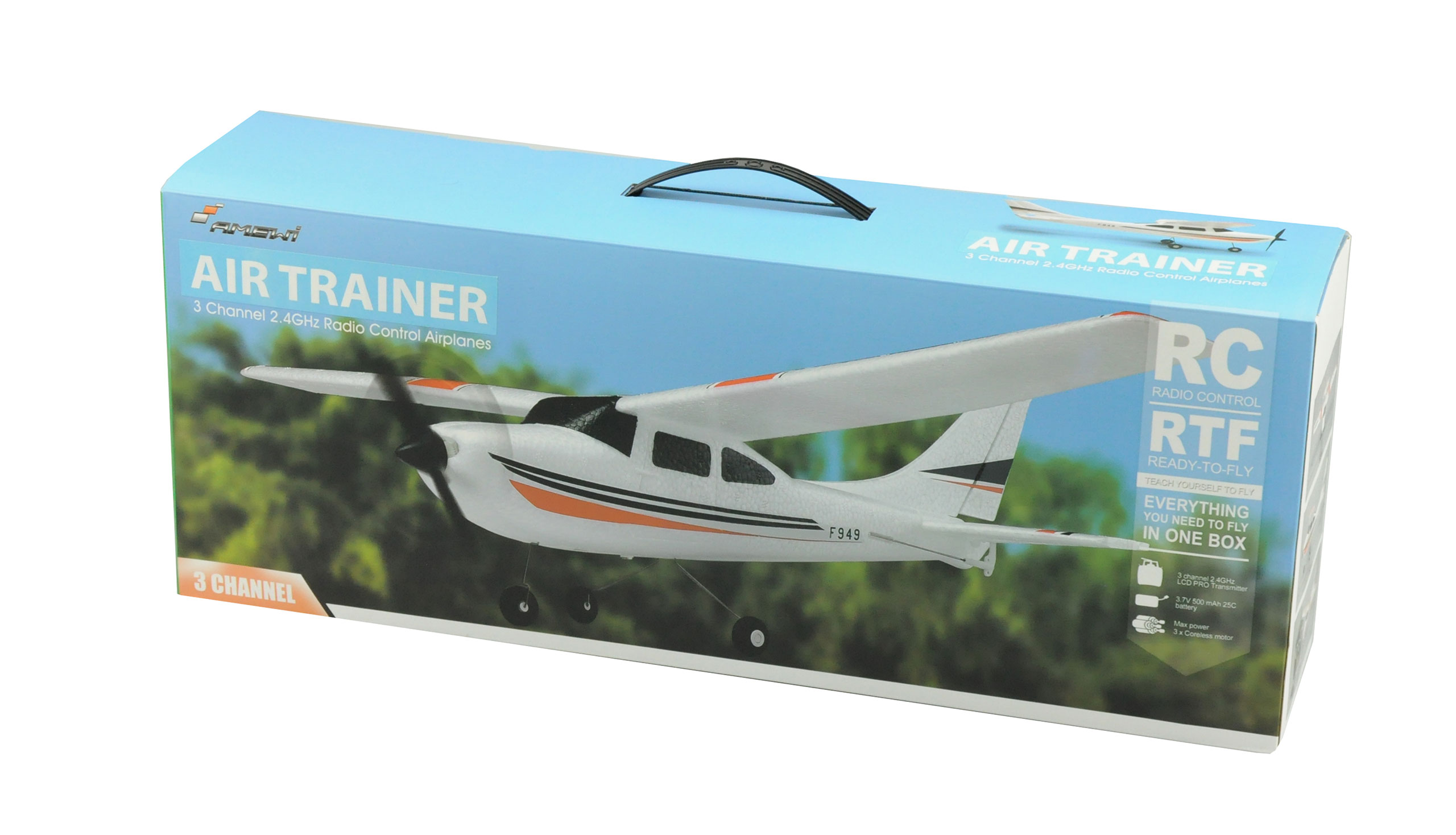 AIR TRAINER V2 2,4 GHZ, RTF, 3-KANÁL
