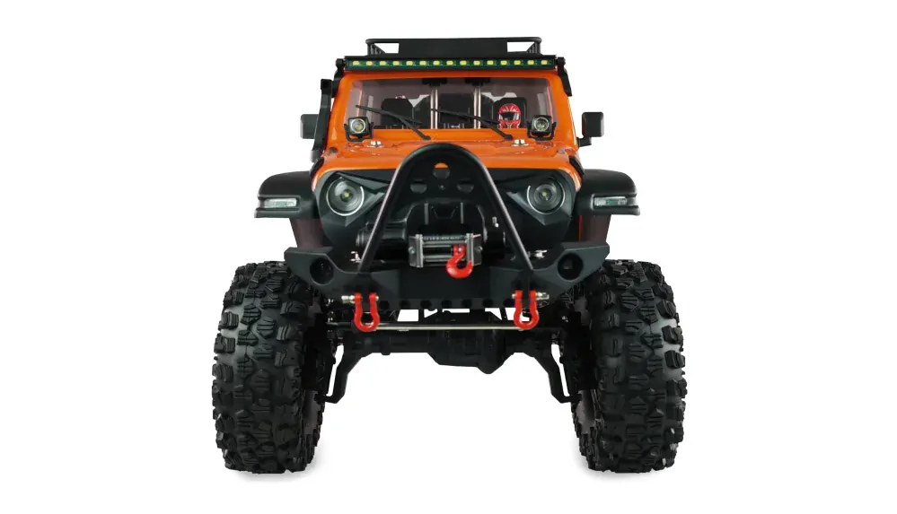 AMXROCK CROSSTRAIL CRAWLER 4WD 1:10 ARTR ORANŽOVO-METALICKÝ