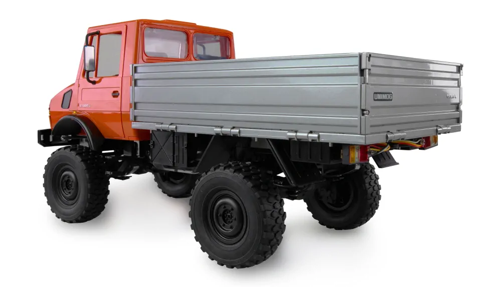 MERCEDES-BENZ UNIMOG ADVANCED 4WD 1:12 RTR ORANŽOVÁ