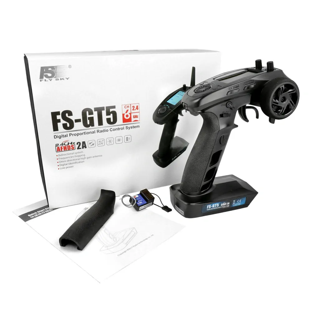 Flysky FS-GT5 vysílač 6 kanálů s 1 přijímačem