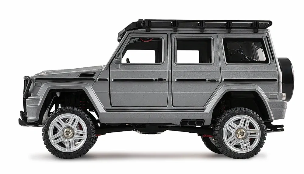 RC auto BRX24 Metal Scale Crawler 4WD, šedá