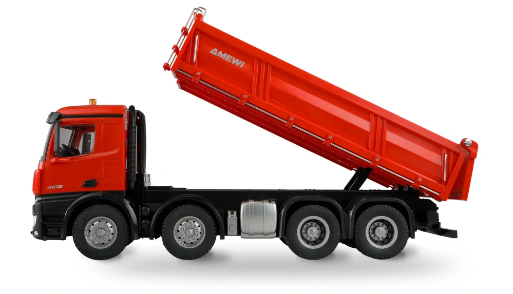 Mercedes-Benz Arocs sklápěč 8x4/4 4WD 1:18 RTR červený