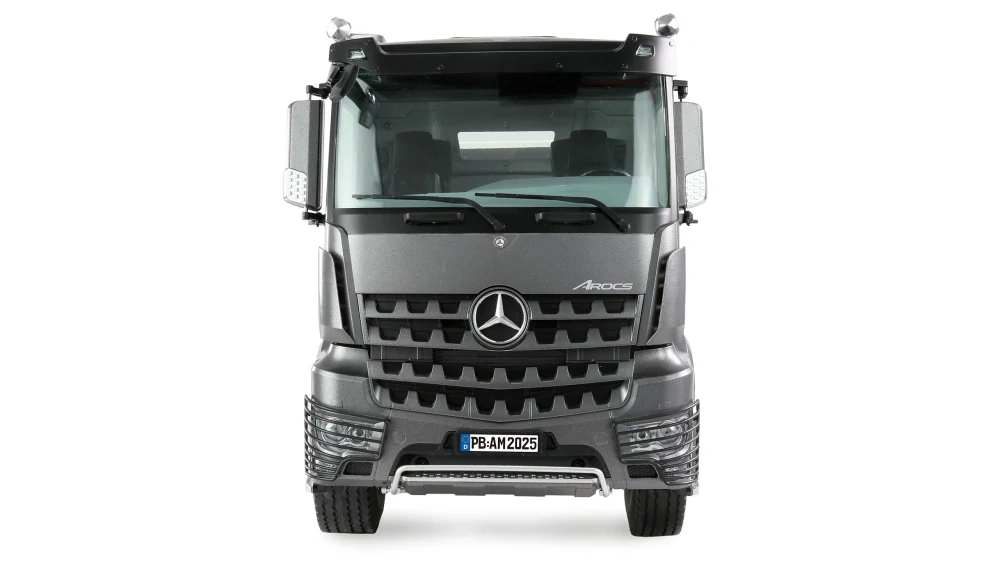 Tahač Mercedes-Benz Arocs s korbou 4x4 1:14 RTR antracit