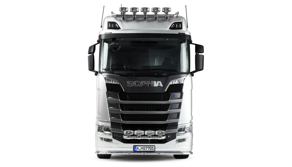 Tahač Scania 770 S 6x6 1:14 RTR stříbrný