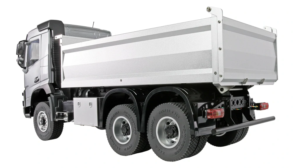 Volvo FMX E015 sklápěč 6x4 1:14 RTR stříbrná
