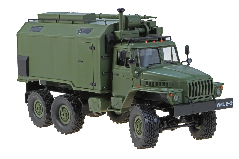 URAL 6x6 proporcionální vojenský truck 1:16 RTR