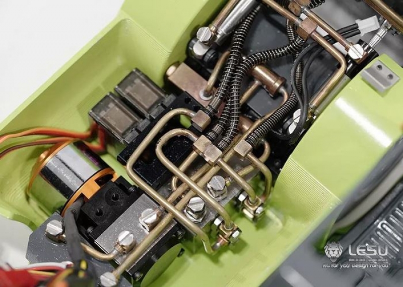 Stavebnice Lesu vysokozdvižný vozík s hydraulikou,V2 1:14