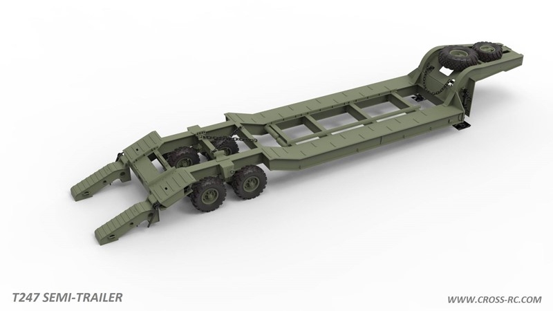 CROSS-RC návěs/ nízký podvalník T247 pro BC8