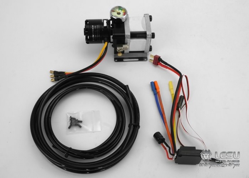 Vysoce výkonné hydraulické čerpadlo s motorem, regulátorem a manometrem LESU